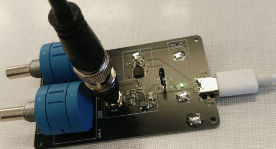 Bias supply for LaBr3(Ce) Radiation Detector module